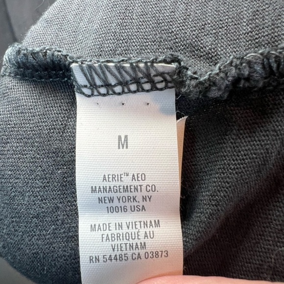 Aerie Classic Graphic T-Shirt Gray Distressed "Because I Said So" Women's Medium - Picture 12 of 12